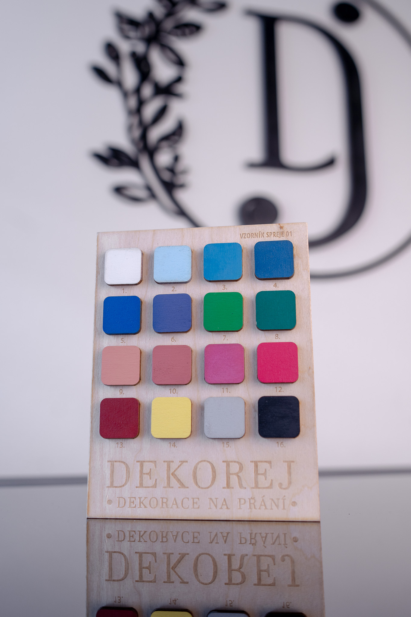 Vzorník barev- Dekorej